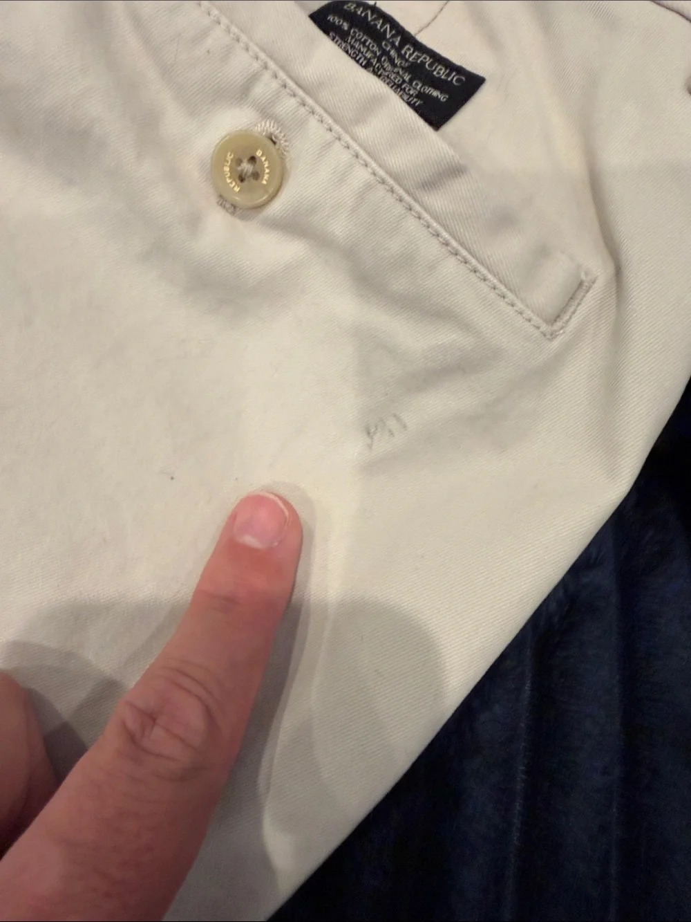 Banana Republic Men’s Chinos — Light Beige. Good condition. 36x32
